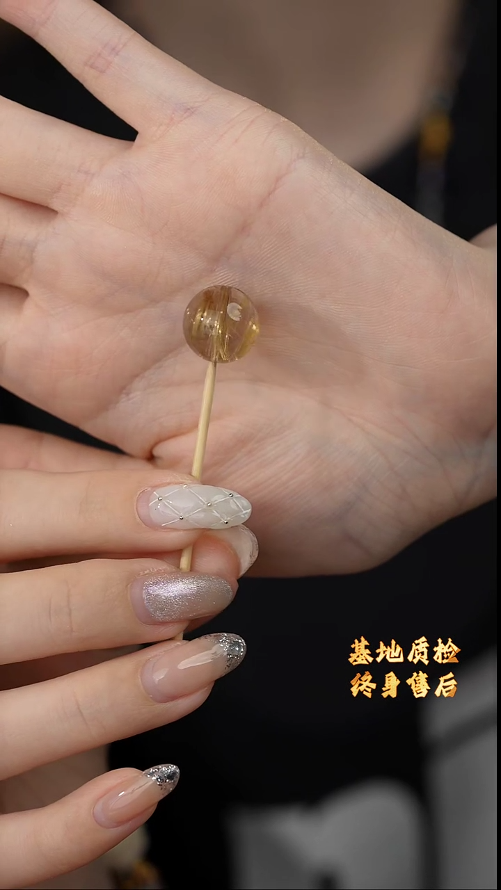 【闪购商品】水晶单珠未镶嵌Y38（多样性发一件）13mm+