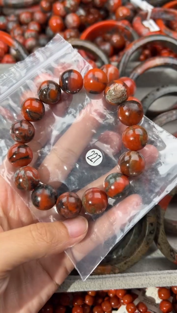 南红玛瑙手串未镶嵌15