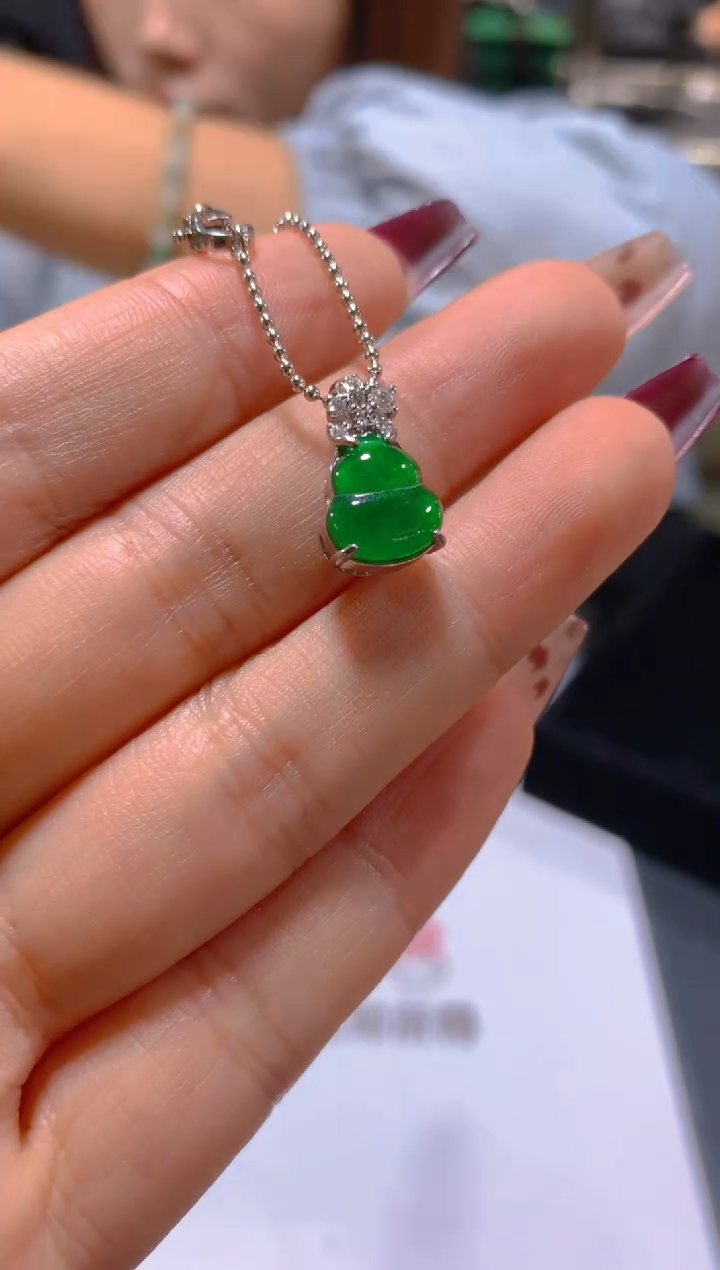 颈饰未镶嵌翡翠多样性发一