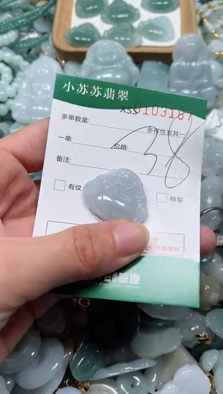 【闪购商品】翡翠颈饰未镶嵌闪购商品0103187