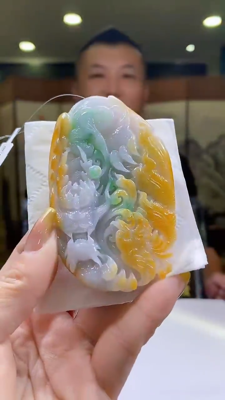 未镶嵌定制翡翠38/1207/W/龙