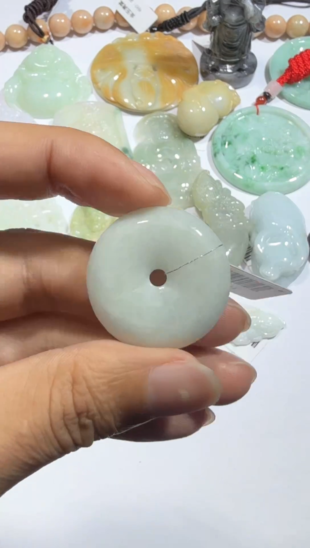 【闪购商品】翡翠颈饰未镶嵌00013129