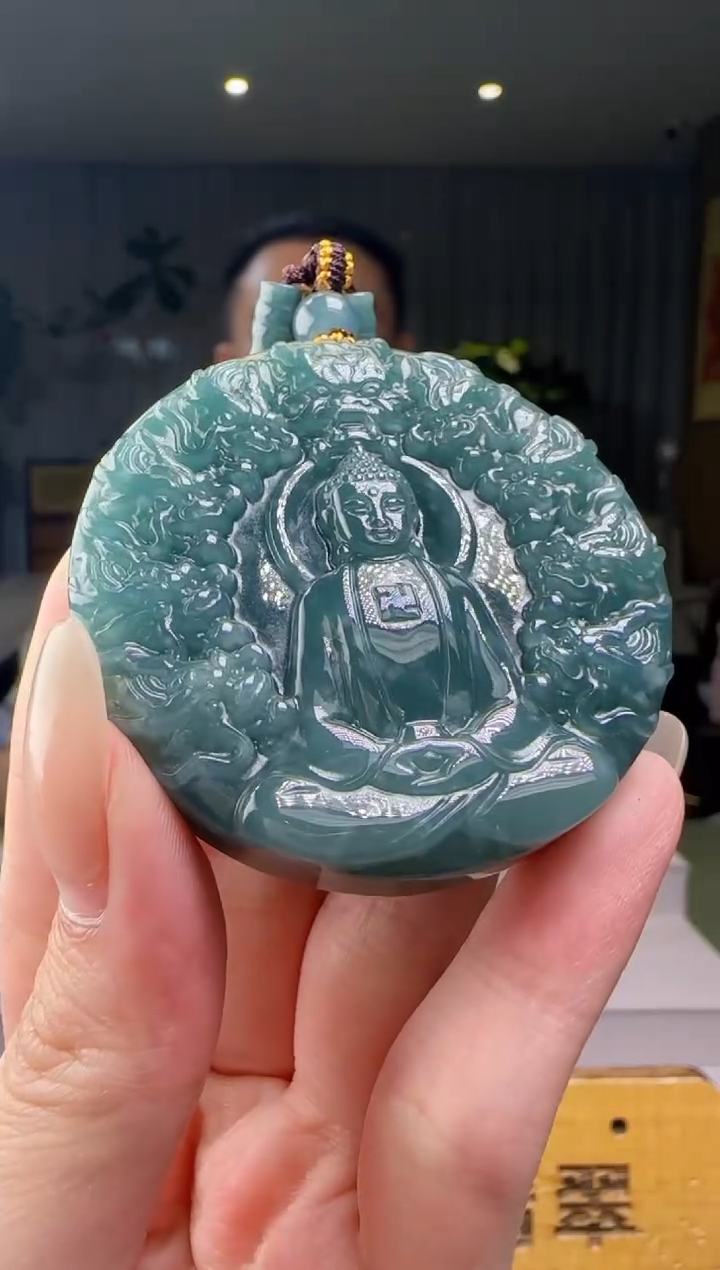 翡翠未镶嵌吊坠(赠链)多样性发其一CC@@60B7J03757