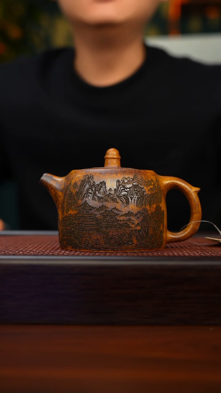 茶壶紫砂原矿紫砂手工茶壶