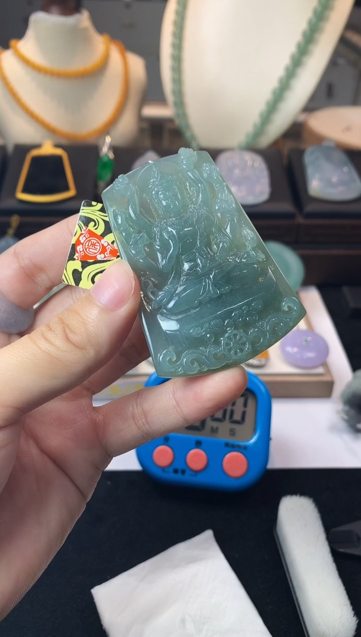 未镶嵌定制翡翠归***…毛货不退不换