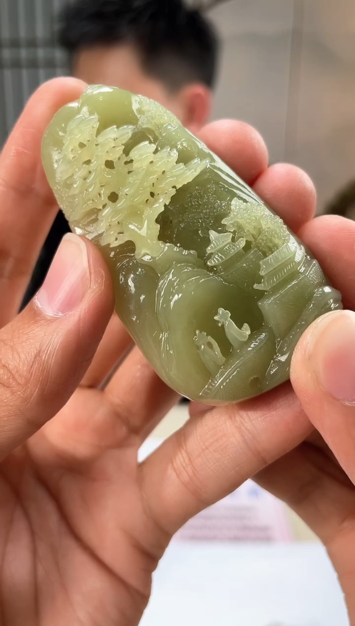 【闪购商品】定制和田玉和田玉（多样性拍一发一带证）600142