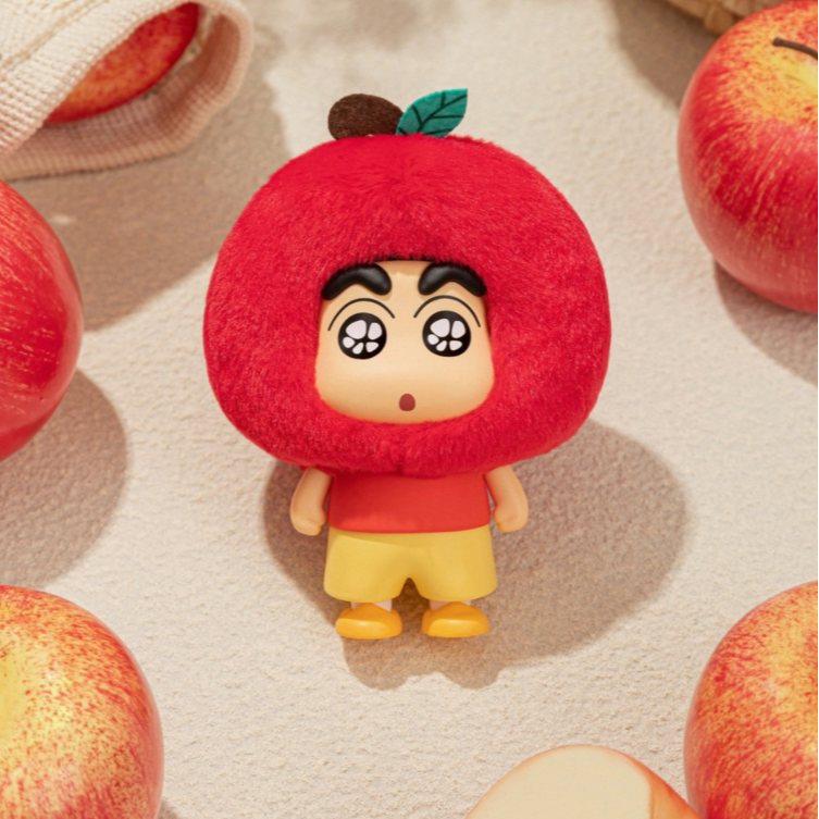 TOPTOY蜡笔小新水果小屋系列毛绒公仔潮玩盲盒玩具礼品潮玩周边