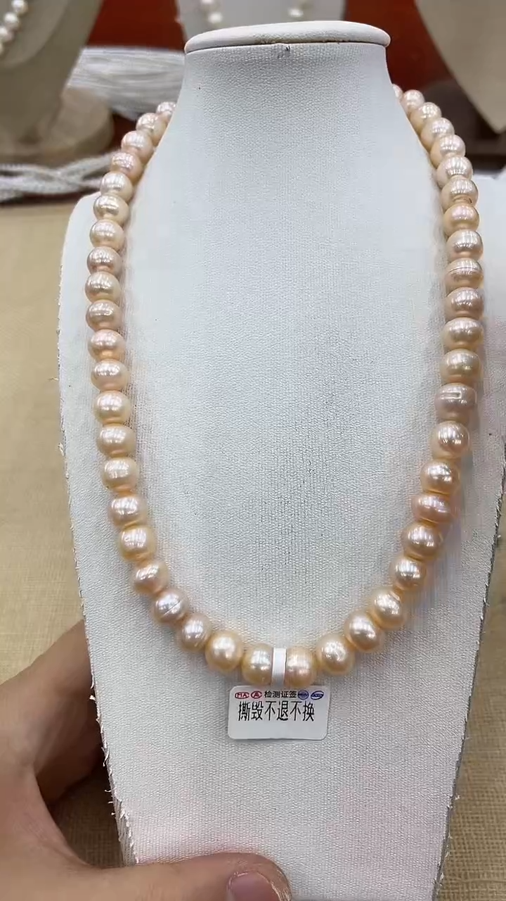 颈饰合金淡水珍珠金桔10