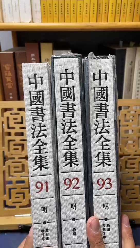 中国书法全集 91.92.93