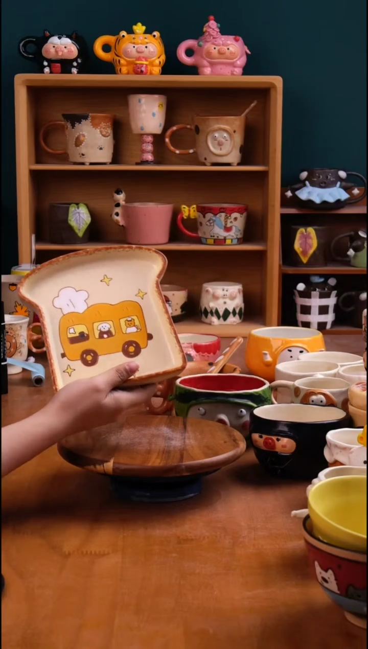 摆件陶景德镇原创手工陶瓷