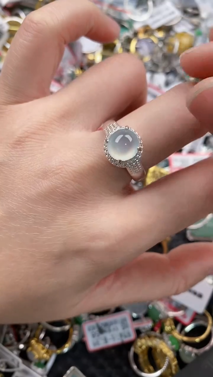 未镶嵌戒指翡翠333   3