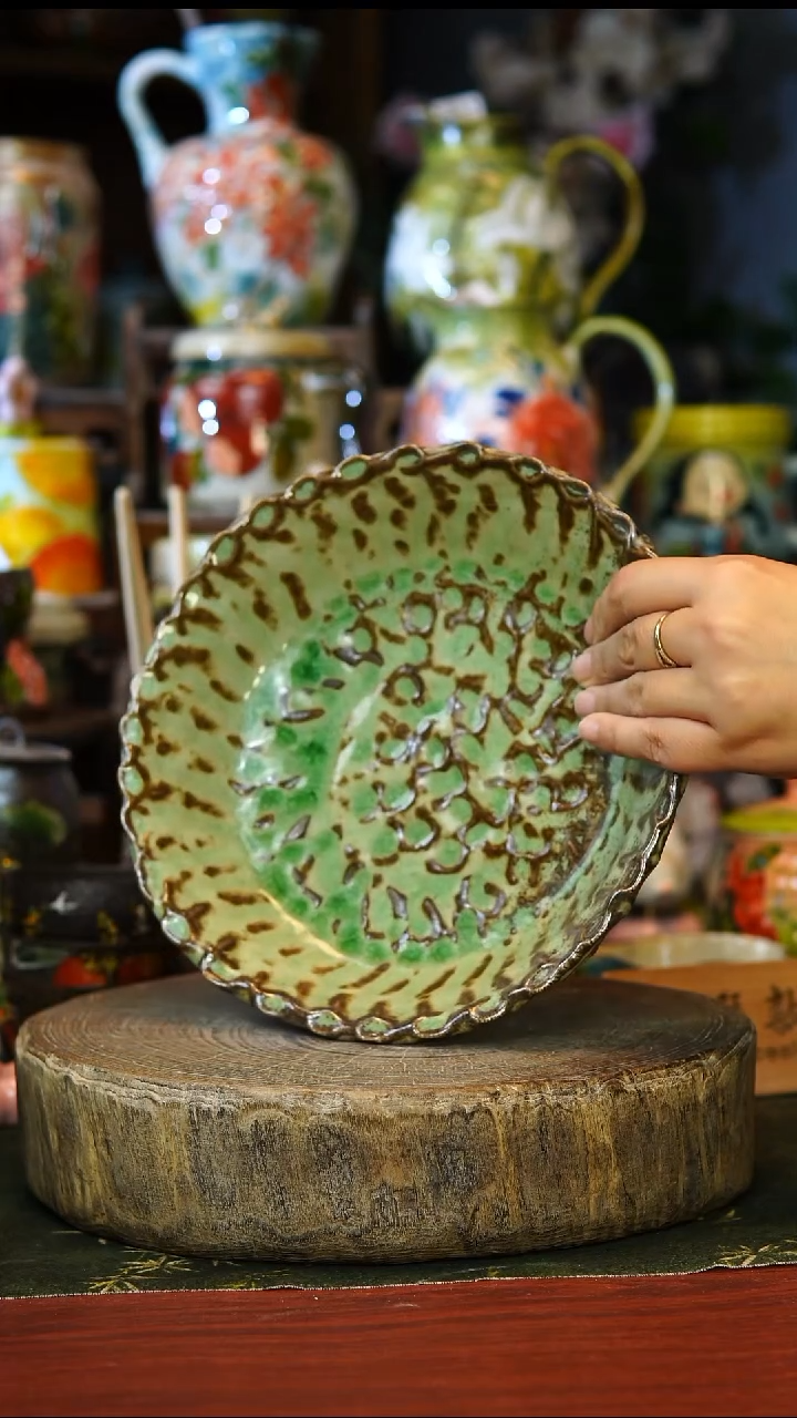 陶瓷191景德镇手工手绘釉下彩