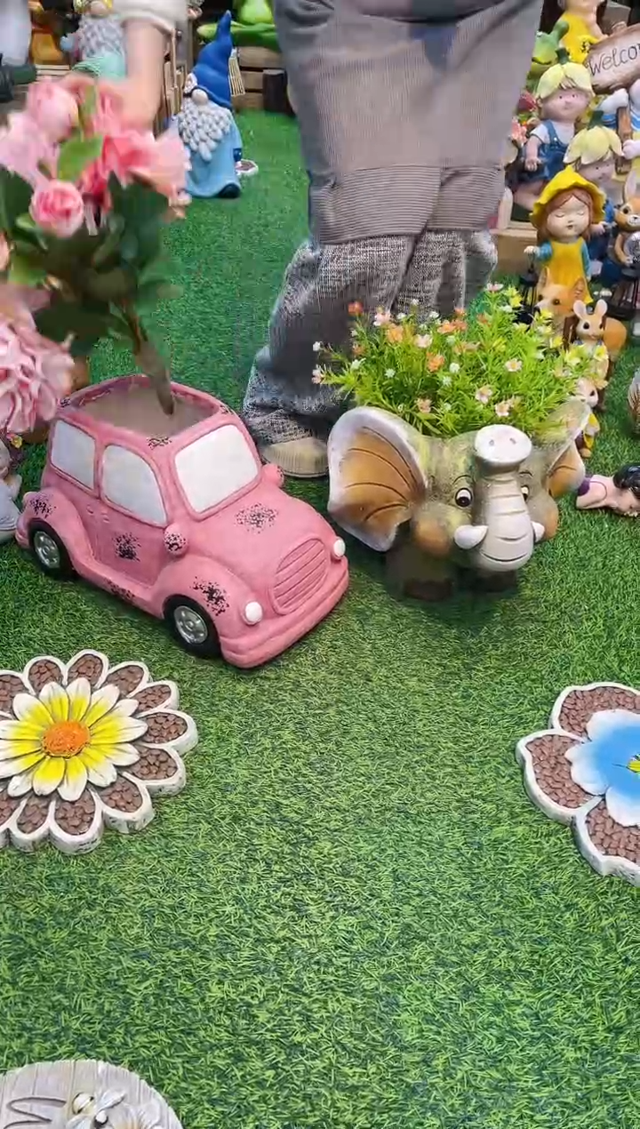 【闪购商品】无铅玻璃汽车+大象