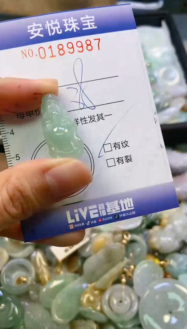 翡翠未镶嵌颈饰闪购0189987