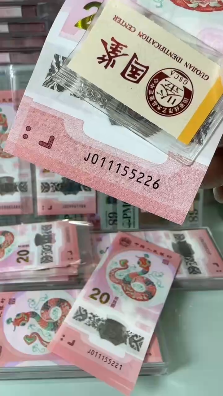 【闪购商品】塑料011155226蛇钞单张