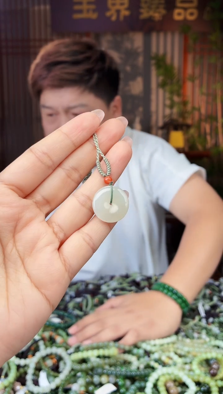 和田玉未镶嵌颈饰多样性发货拍一发一