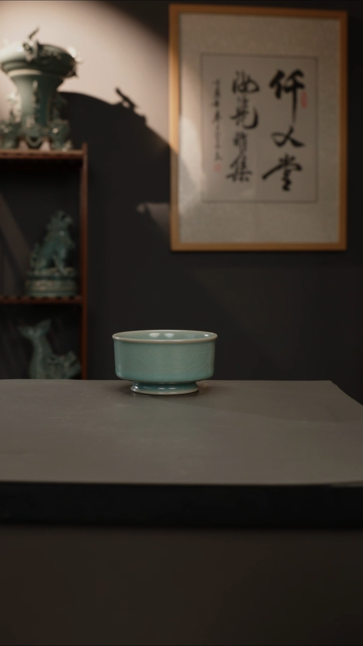 【闪购商品】杯仿古釉原矿 圆唇