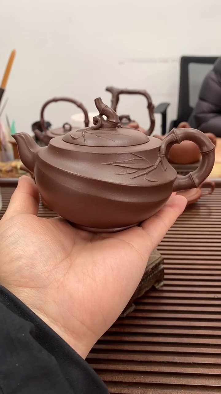 茶壶紫砂福利230毫升飞竹