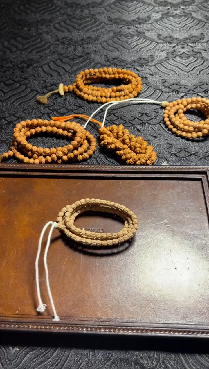 手串柏香籽/百香籽小鱼出品--mini方块顺