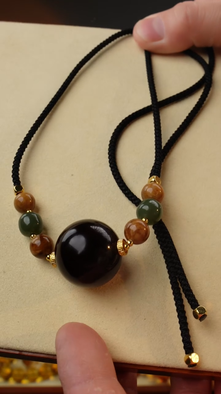 【闪购商品】琥珀颈饰未镶嵌26+翳珀锁骨链