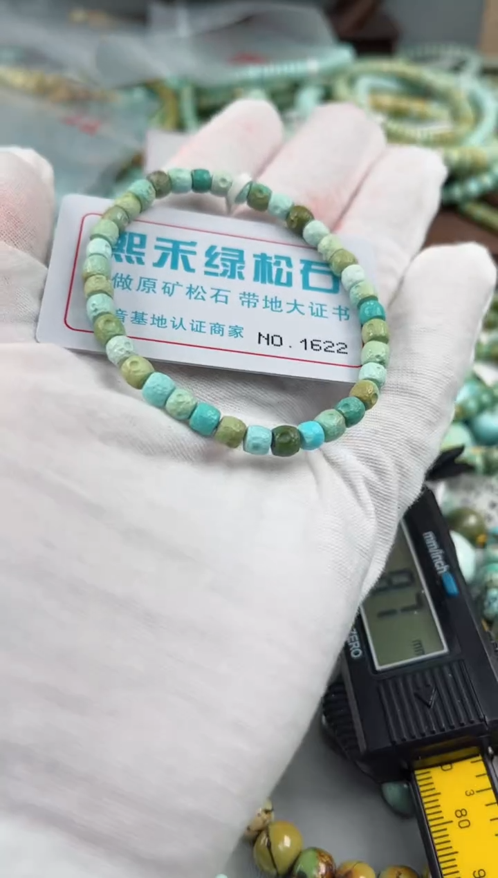 未镶嵌绿松石松石1622