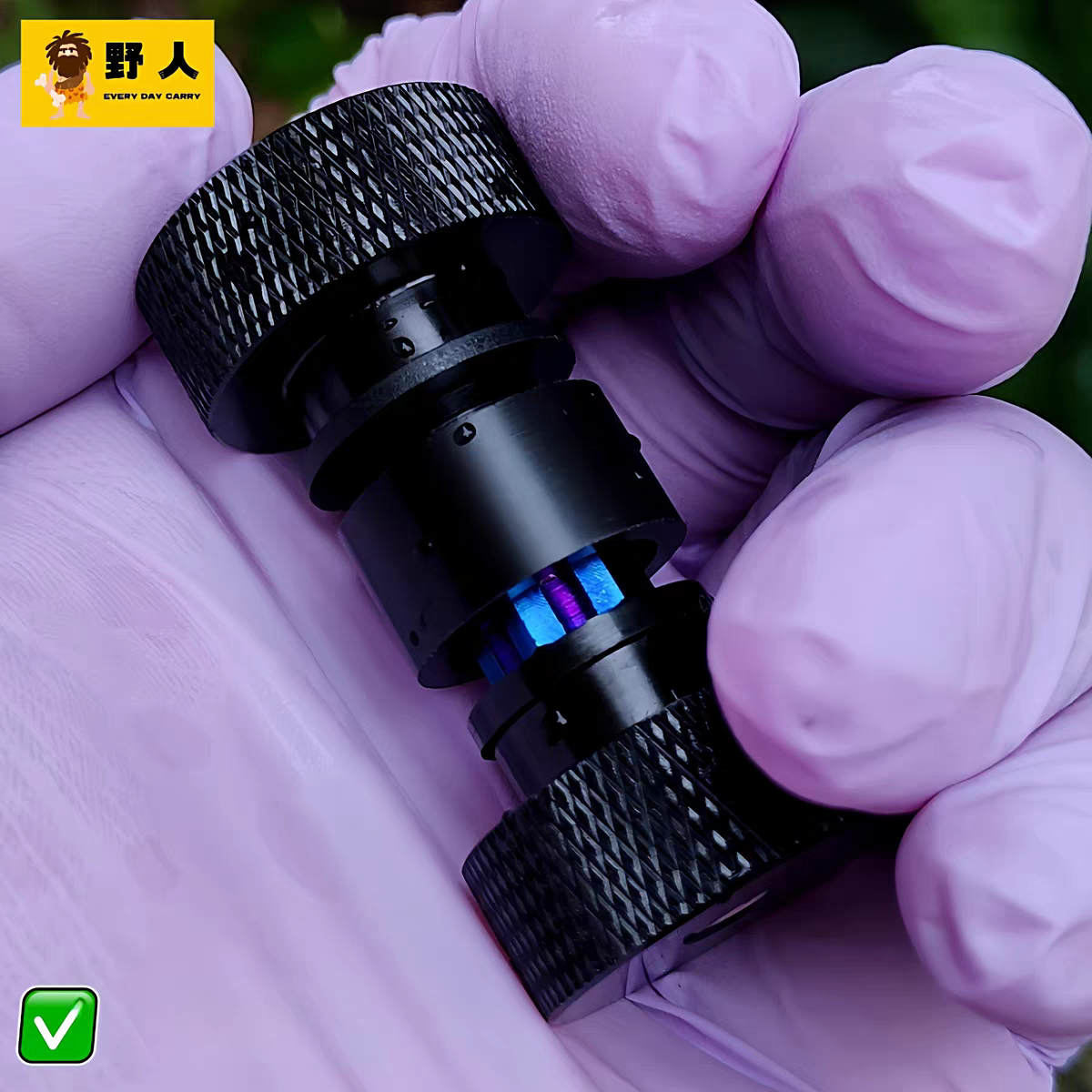 拆轴器 野人 edc玩具指尖陀螺R188轴承拆装工具暗夜精灵 自动居中