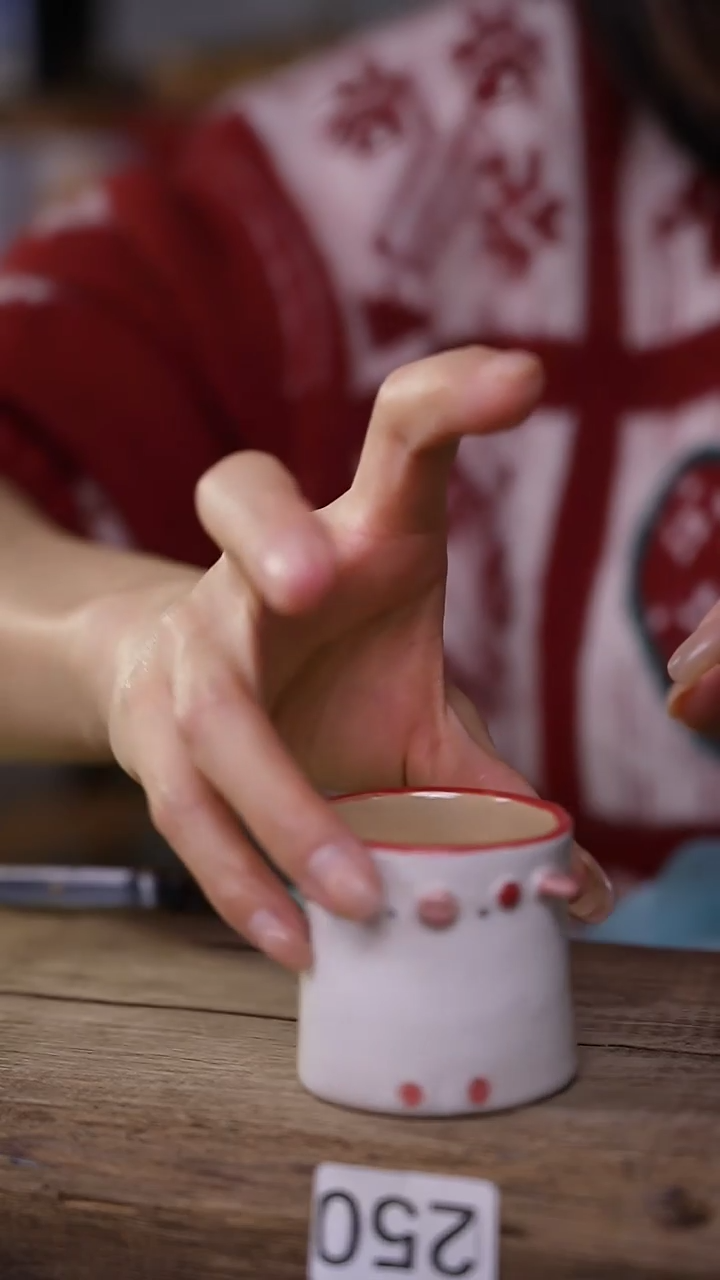 【闪购商品】瓷片手绘·杯/设计师 xudu 款