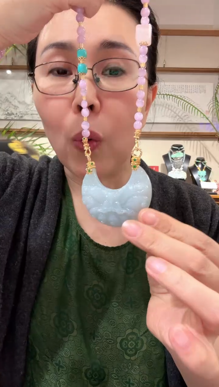 【闪购商品】翡翠颈饰未镶嵌国风