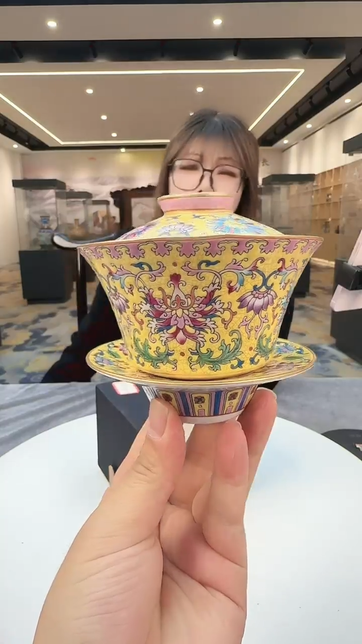 瓷片景德镇陶瓷摆件N21