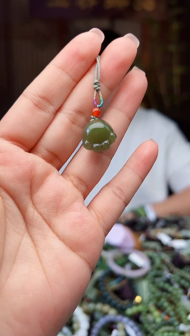 颈饰未镶嵌和田玉多样性发货拍一发一