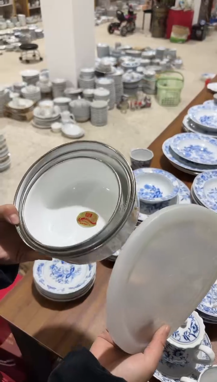 【闪购商品】摆件搪瓷碗微瑕介意勿拍