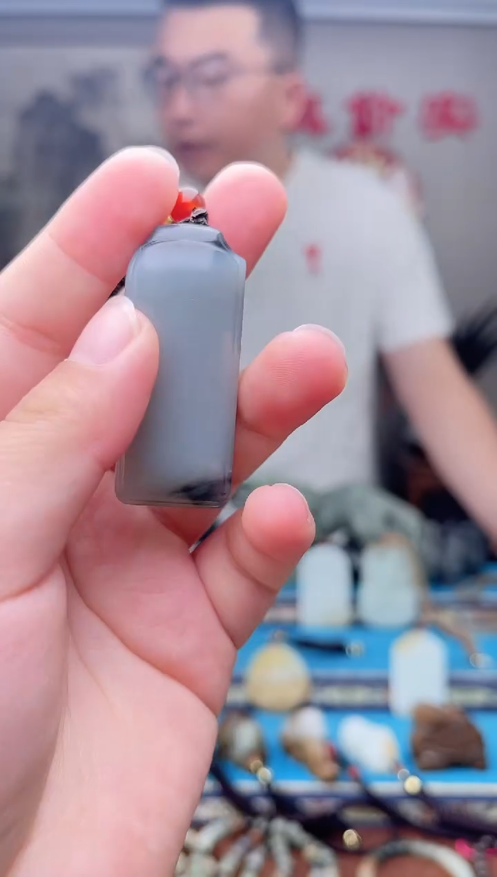 和田玉未镶嵌挂件1