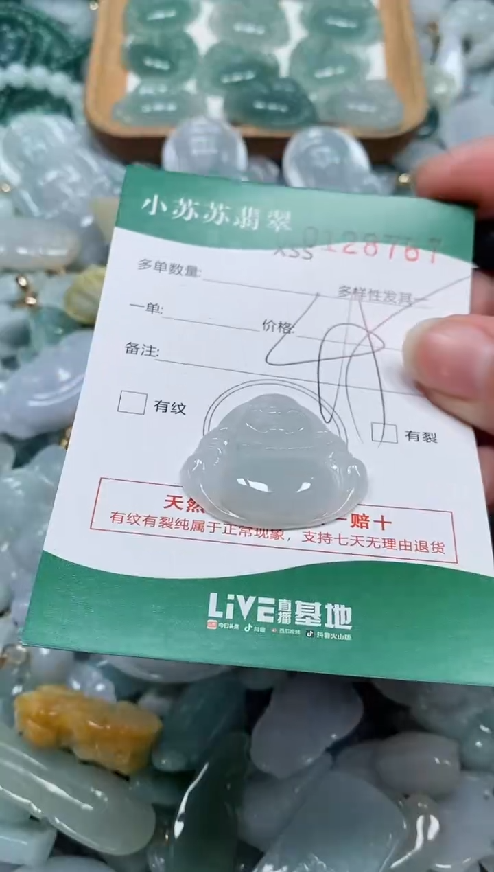 【闪购商品】翡翠颈饰未镶嵌闪购商品0128767