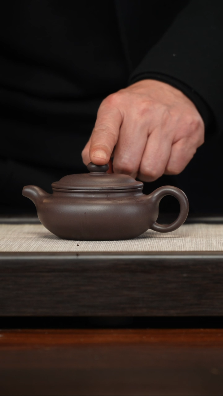 【闪购商品】紫砂茶壶四底扁腹