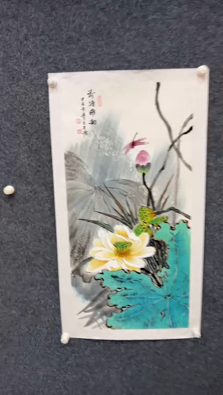 【闪购商品】国画2.7-王夫怀-三尺花鸟-006