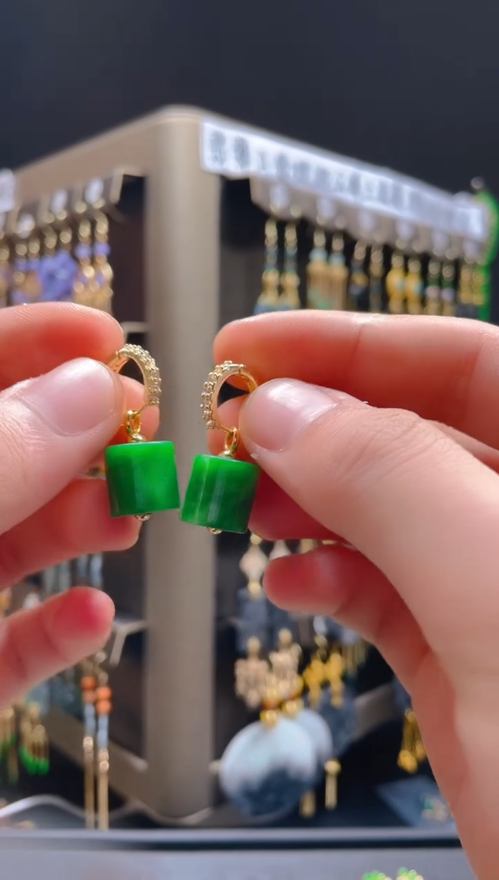 【闪购商品】玛瑙/玉髓耳饰合金013玛瑙饰品