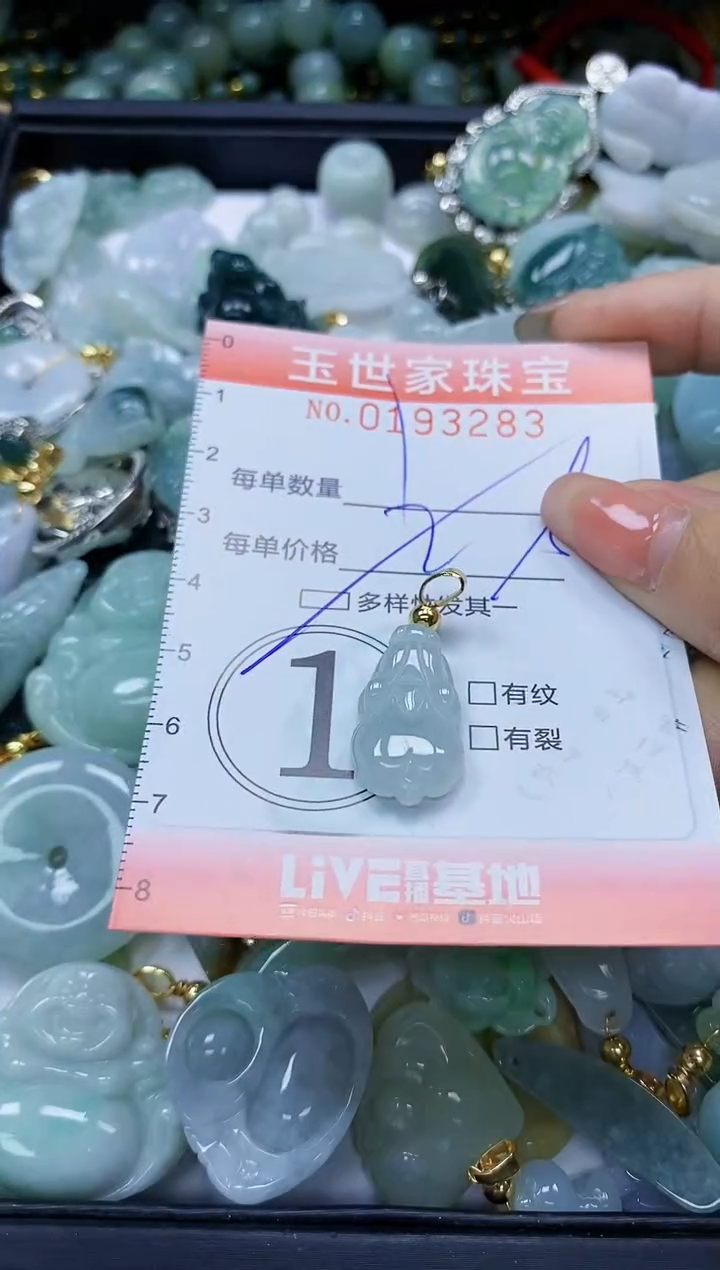 【闪购商品】翡翠颈饰未镶嵌闪购商品00193283多样性发其一