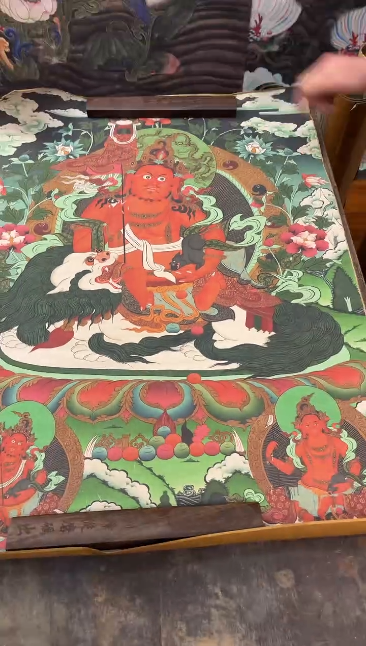 卷轴画刘洋画院老六专属AA113