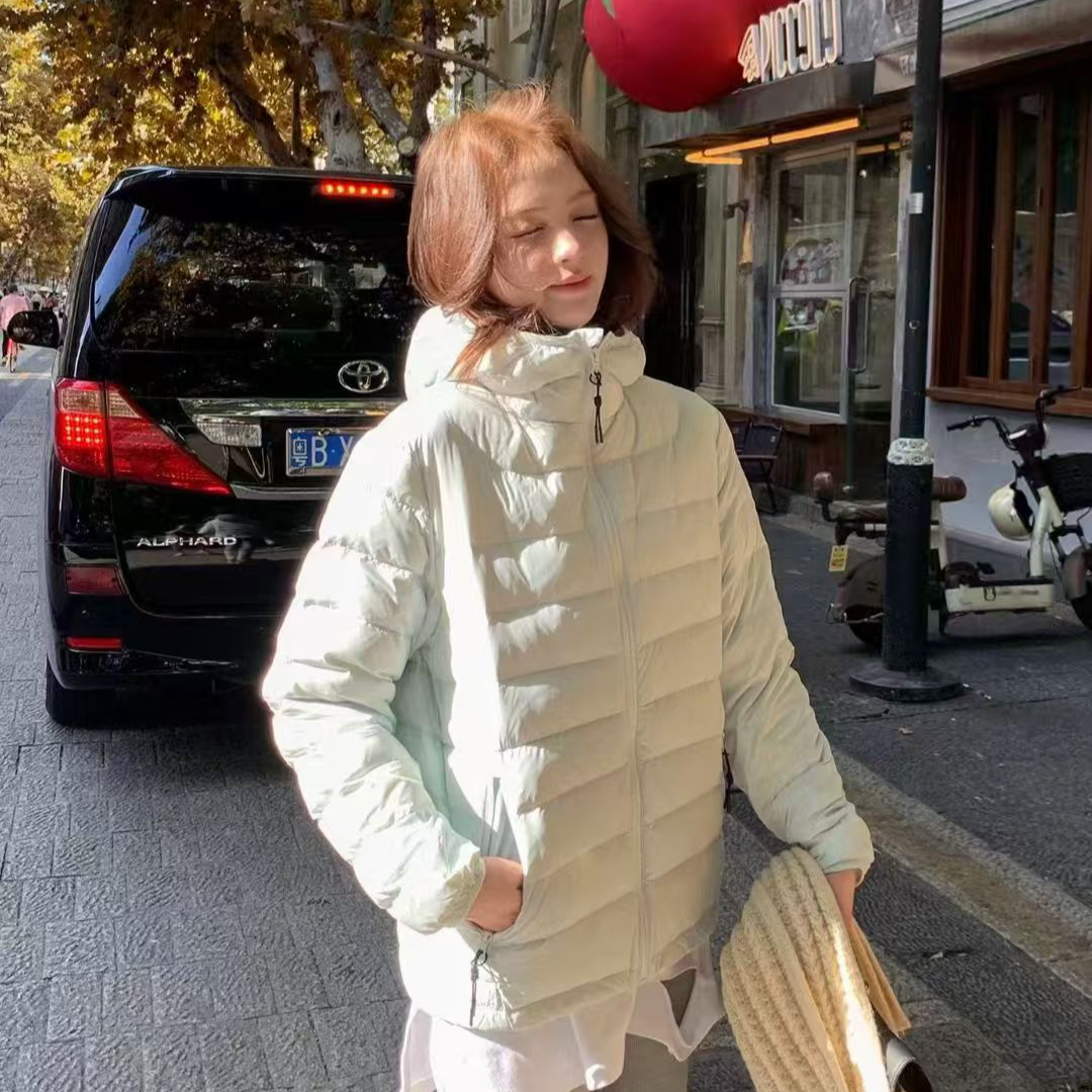 排骨款羽绒服90白鸭绒轻暖便携同款秋冬保暖外套男女款