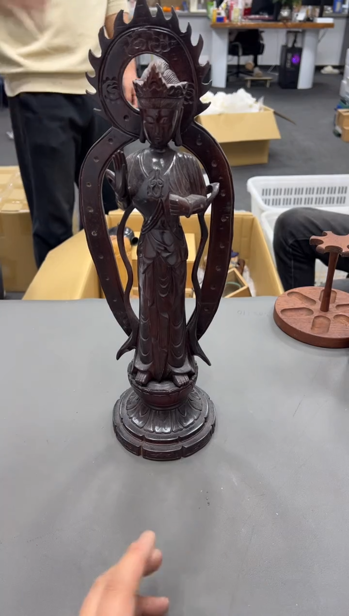 木雅**物工艺品小四孤品收藏