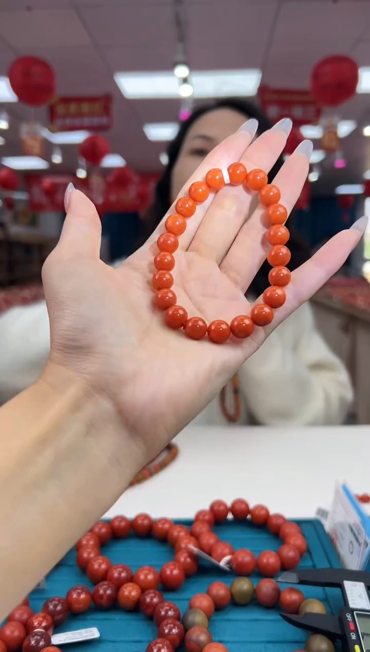 【闪购商品】南红玛瑙手串未镶嵌1.16-（多样式）