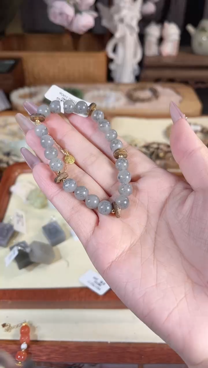 未镶嵌手链和田玉多样性发其一孤品默认微瑕