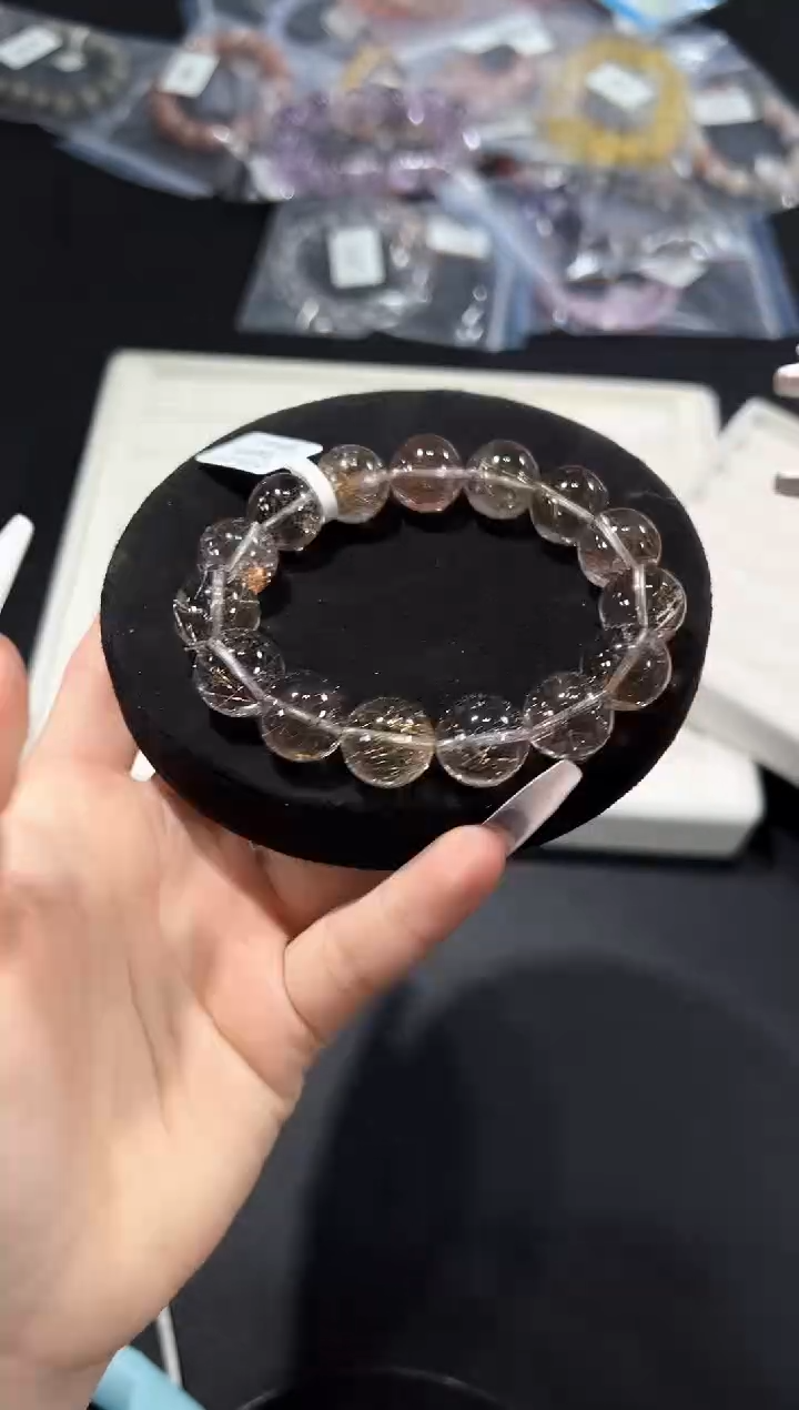 未镶嵌手串水晶21a多样性发其一【1条】默认微瑕