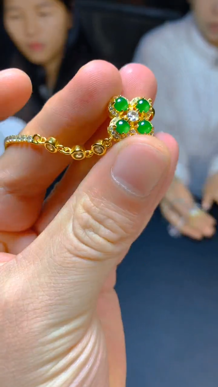 【闪购商品】翡翠手链未镶嵌1034954968多样性发一