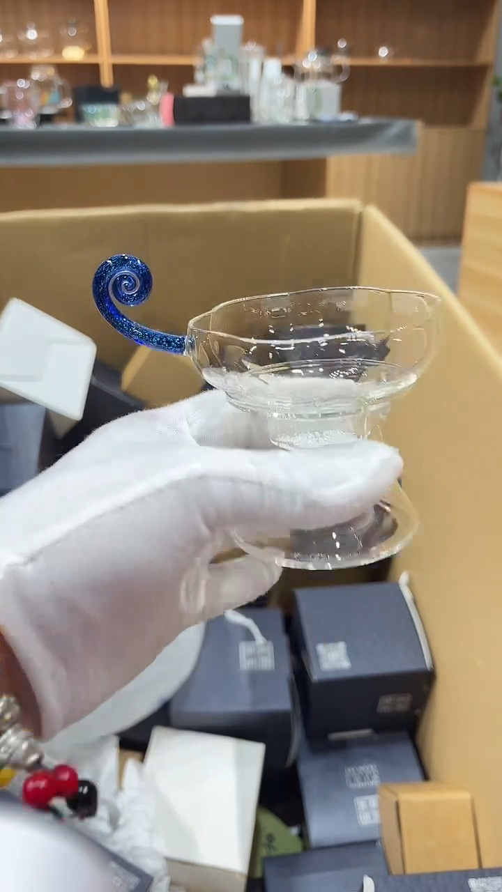 宝蓝金予乐茶漏金标简装发货