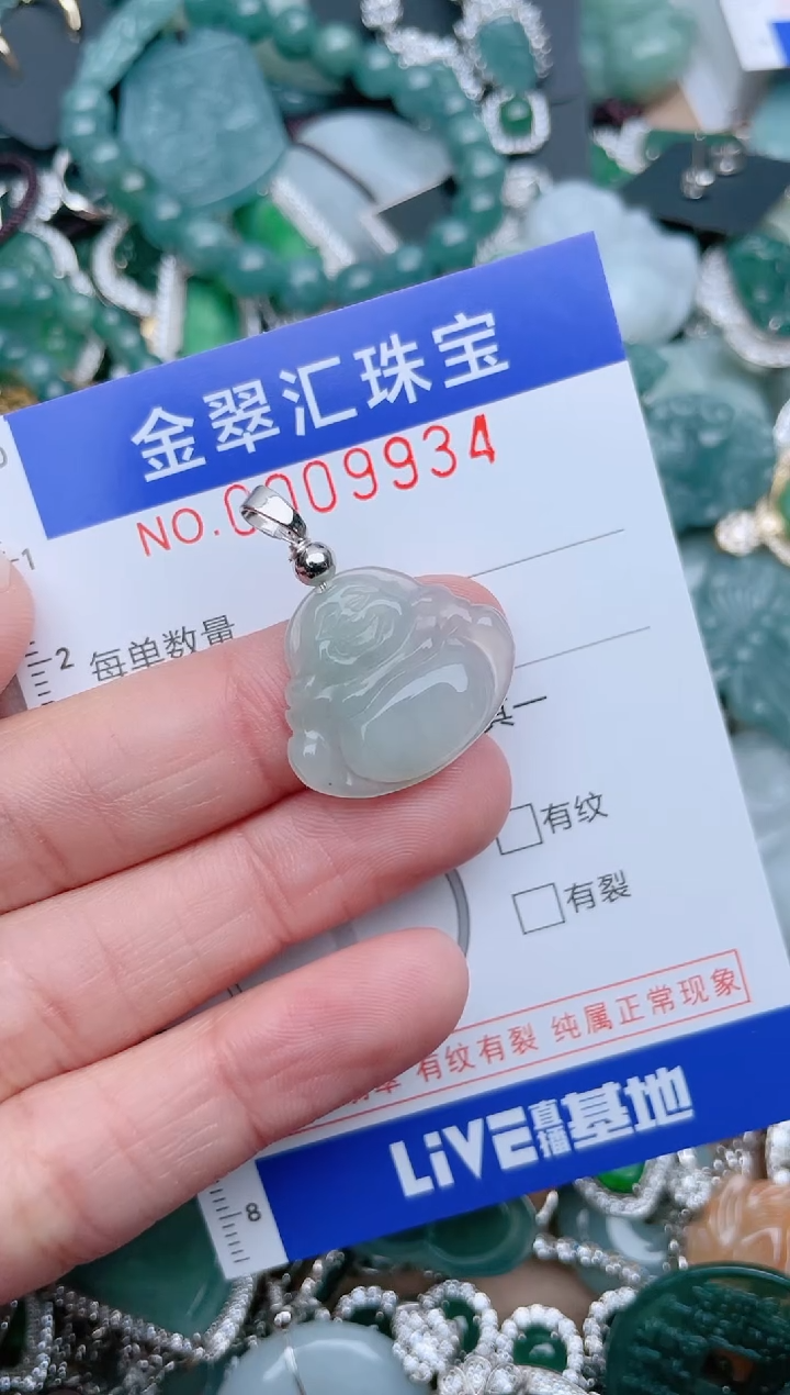 【闪购商品】翡翠颈饰未镶嵌9934....