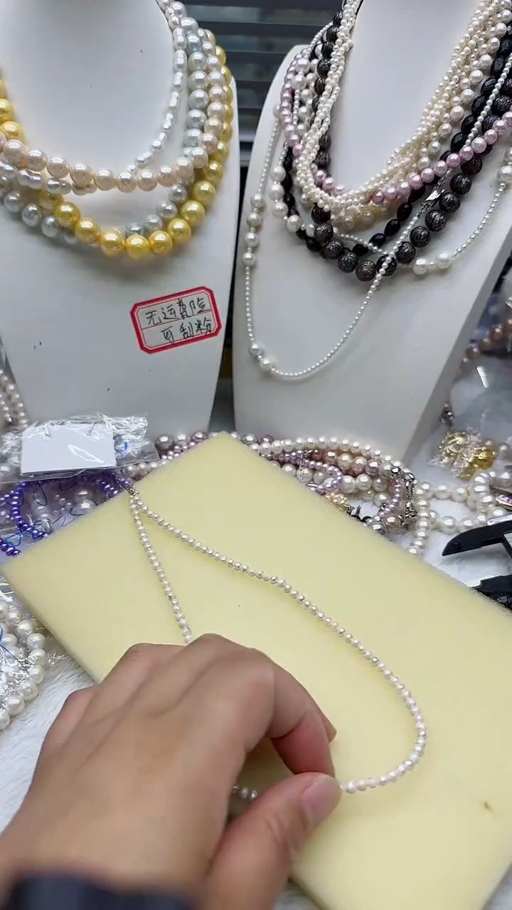 淡水珍珠未镶嵌套链6