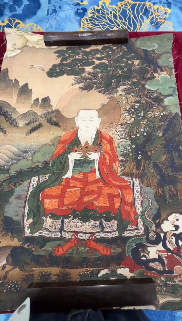 卷轴画唐卡16136