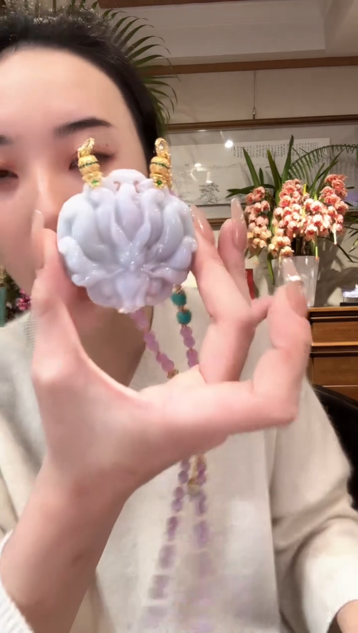 【闪购商品】翡翠颈饰未镶嵌国风