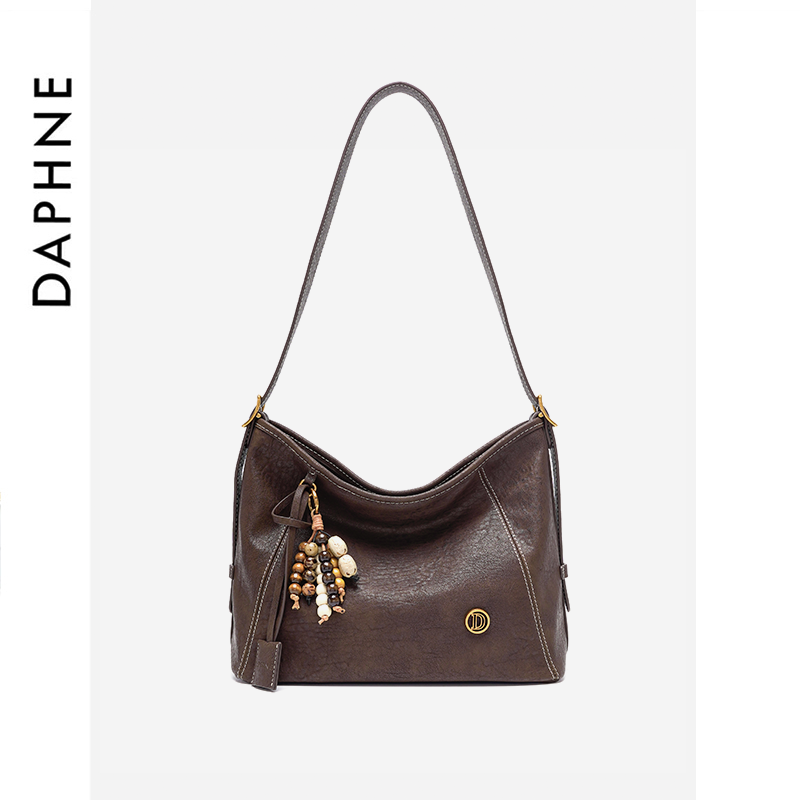 Daphne/达芙妮时尚简约女士包日常通勤单肩包简约时尚托特包25089